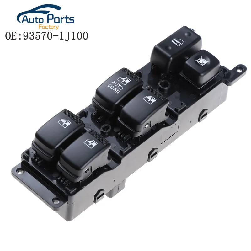 Новый высококачественный переключатель стеклоподъемника для Hyundai i20 93570-1J100 935701J100