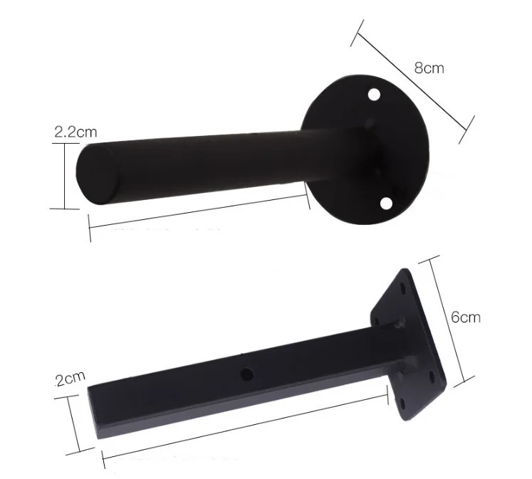 1 шт. прочная металлическая настенная полка стеллаж для хранения сверхпрочный