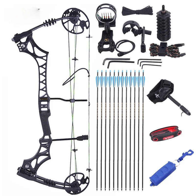 

Блочный лук M129, 30-70 фунтов, 320 футов/с, высота 7,4 дюйма, отпускается 80% для стрельбы из лука, охоты, стрельбы