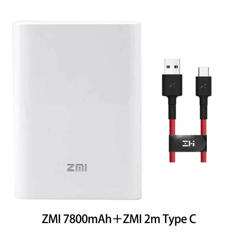 6 ZMI 4G Wifi роутер 7800 мАч Внешний аккумулятор 3g 4G беспроводной Wifi повторитель wifi роутер Мобильная точка доступа 7800 мАч Внешний аккумулятор - Цвет: 6