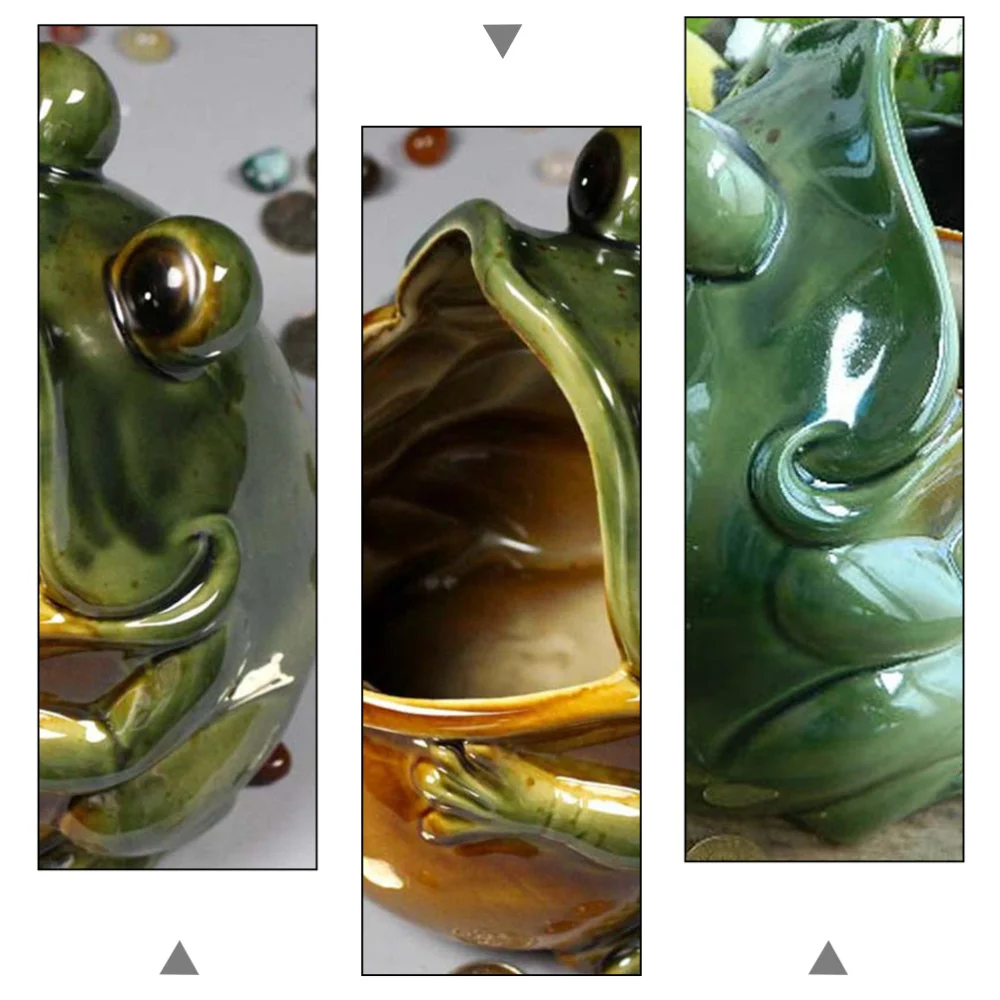 

Storage Tank Desktop Storage Jar Ceramic Crafts Auspicious Decoration