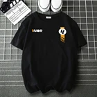 Футболка Мужскаяженская из натурального хлопка, свободного покроя