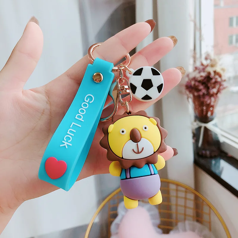 Милый брелок со львом кукла креативный мультяшный китайский дракон сумка кулон