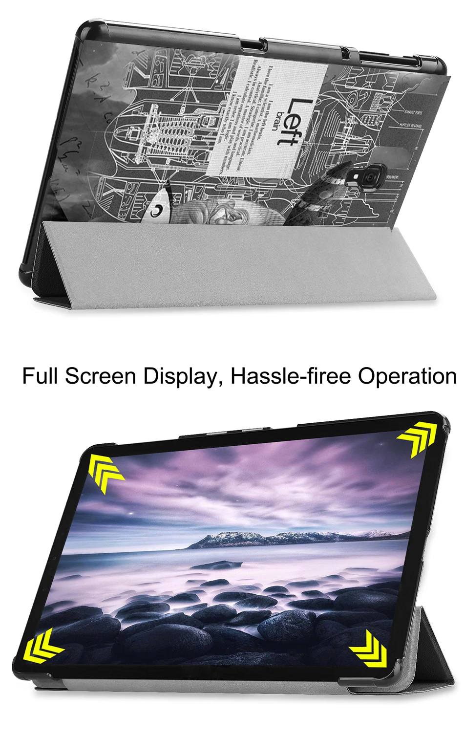 MTT из искусственной кожи чехол для samsung Galaxy Tab S4 10,5 дюймов T830 T835 T837 защитный флип-чехол для планшета