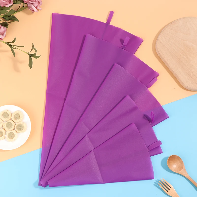 

4 Sizes Silicone Reusable Pastry Bag Piping Cake Pastry DIY Kitchen Hanging Cream Bags