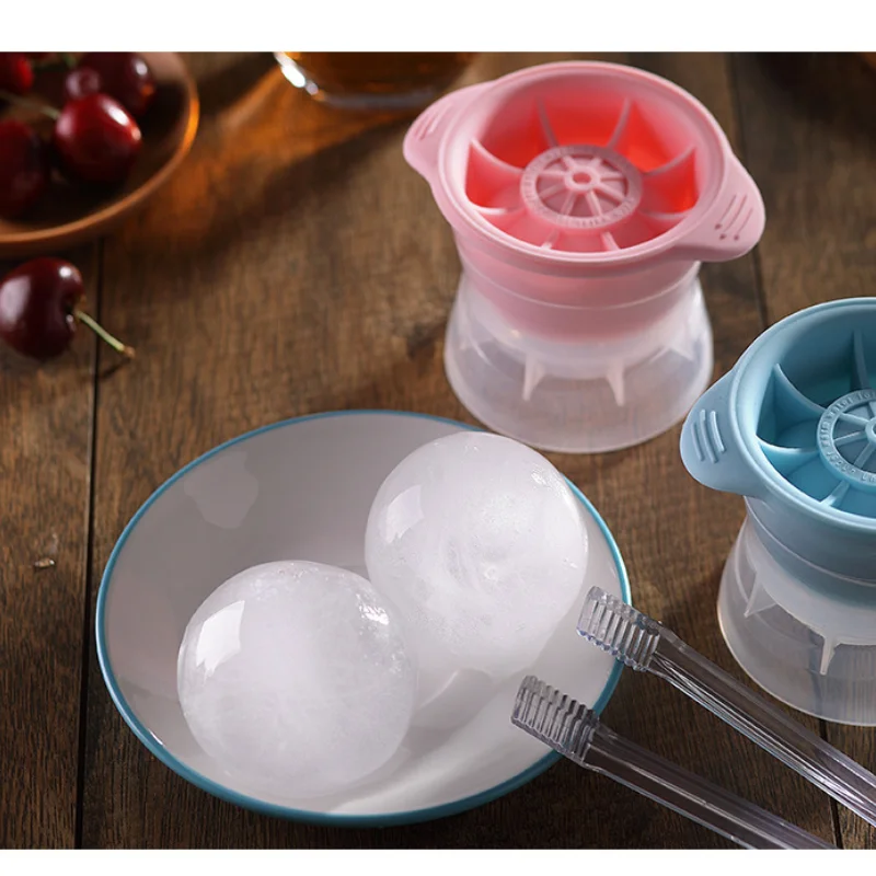 

2.5INCH Round Ball Makers Kitchen Ice Cream Moulds Ball Ice Molds DIY Home Bar Party Cocktail Home Kitchen Tools