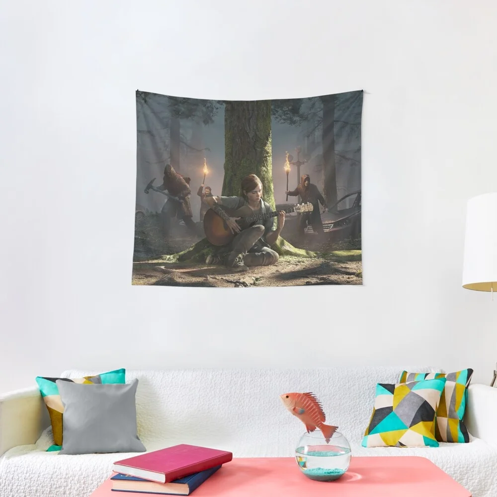

The Last of Us Tapes Tapestry Wall Home Decor Fashion Room Decor Printed Tapestry Wall Bedroom Carpet Bed Sheets Hippie Decor