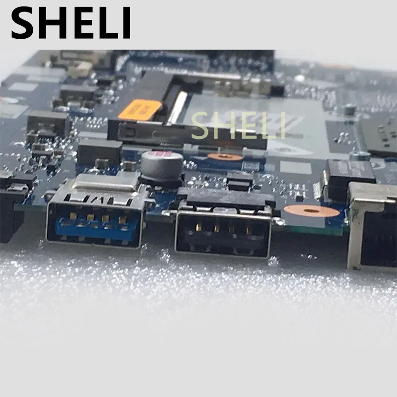 SHELI для LENOVO CG521 NM A841 материнская плата 110 15ACL ноутбука CPU A4 7210 R5 M430 2G DDR3 100% тестовая