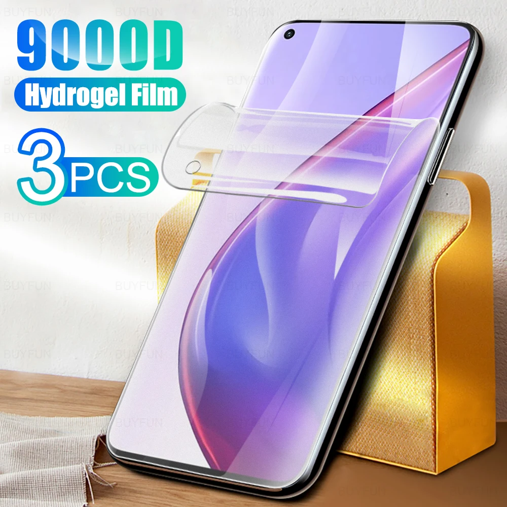 

3Pcs Full Frosted Matte Hydrogel Film For Xiaomi Mi 10T Pro Protector For Mi10 Xiami Xiomi Xiaomi10 10TPro 6.67" Film Not Glass