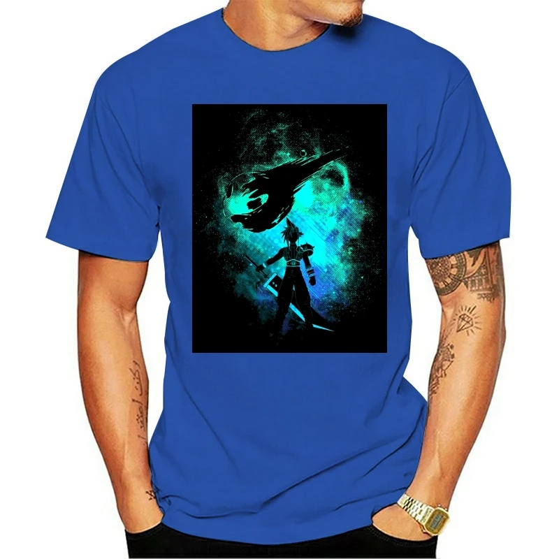 Final Fantasy 7 футболка облако унисекс из хлопка размеры для взрослых Забавные Ff7 Vii