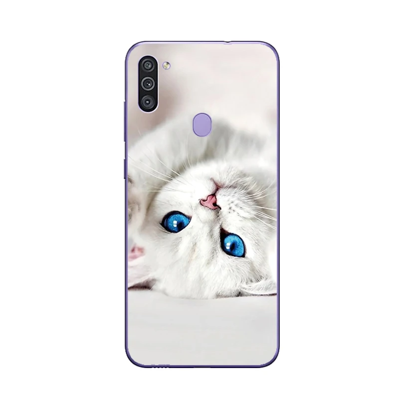 Мягкий чехол из ТПУ для Samsung M31 M315F 6 4 дюйма силиконовая задняя крышка Galaxy M11 M21