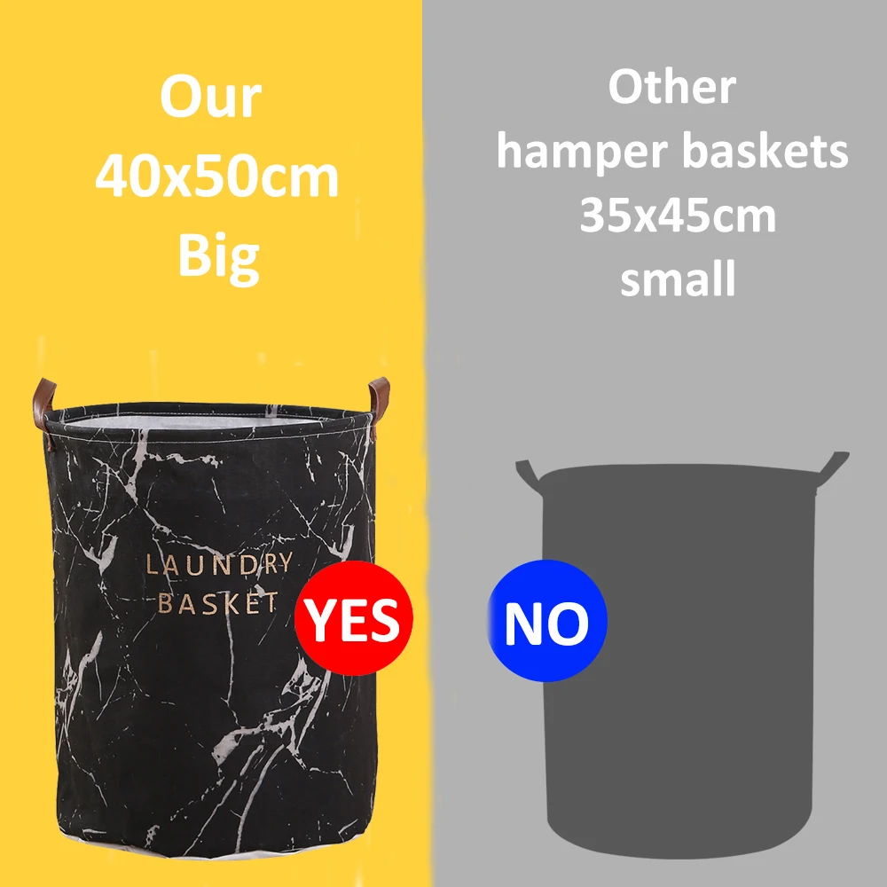 Складная корзина для белья круглая хранения большая складная одежды игрушек