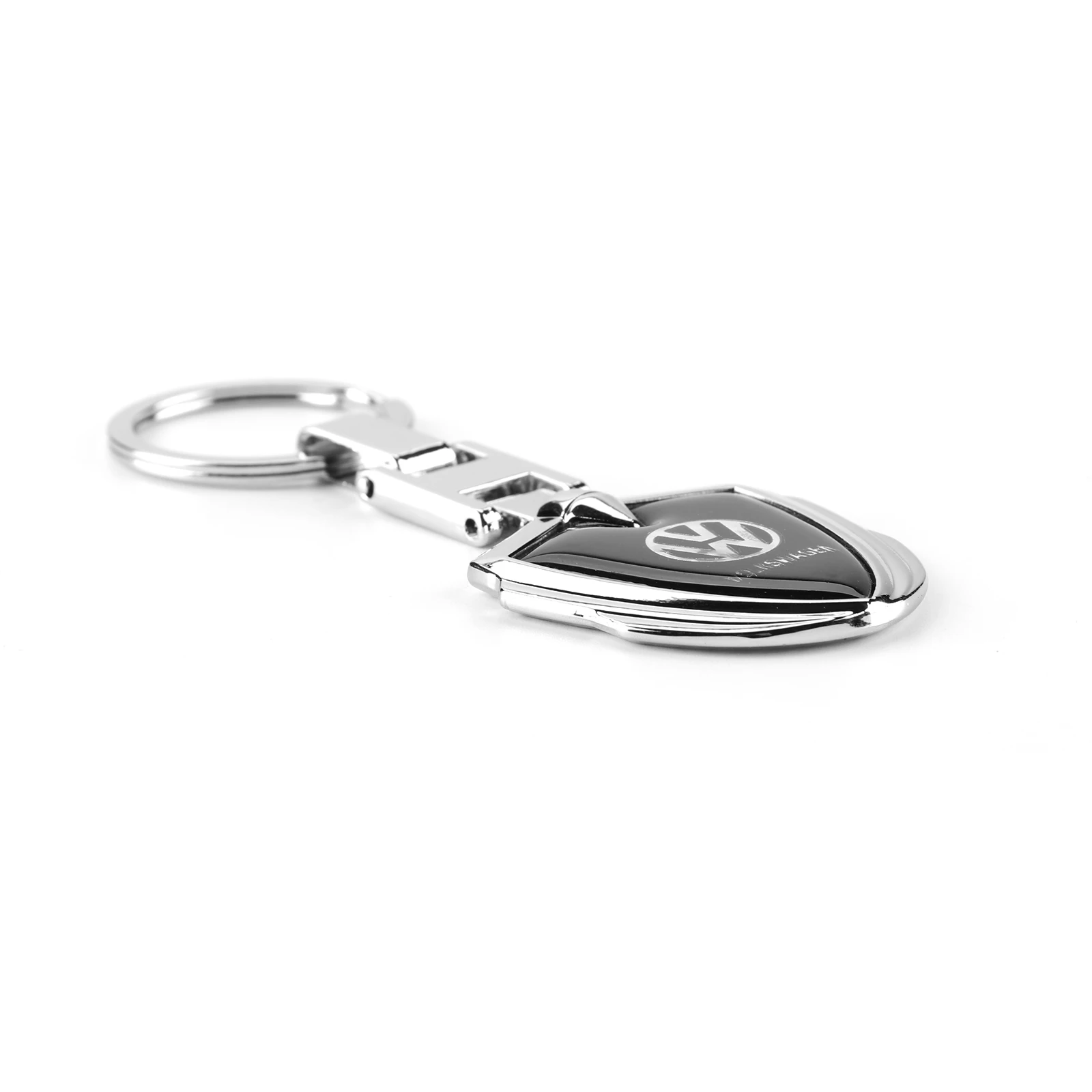 Черный брелок для ключей с логотипом декор VW Volkswagen Golf Polo Passat Tiguan Jetta Touran наклейка