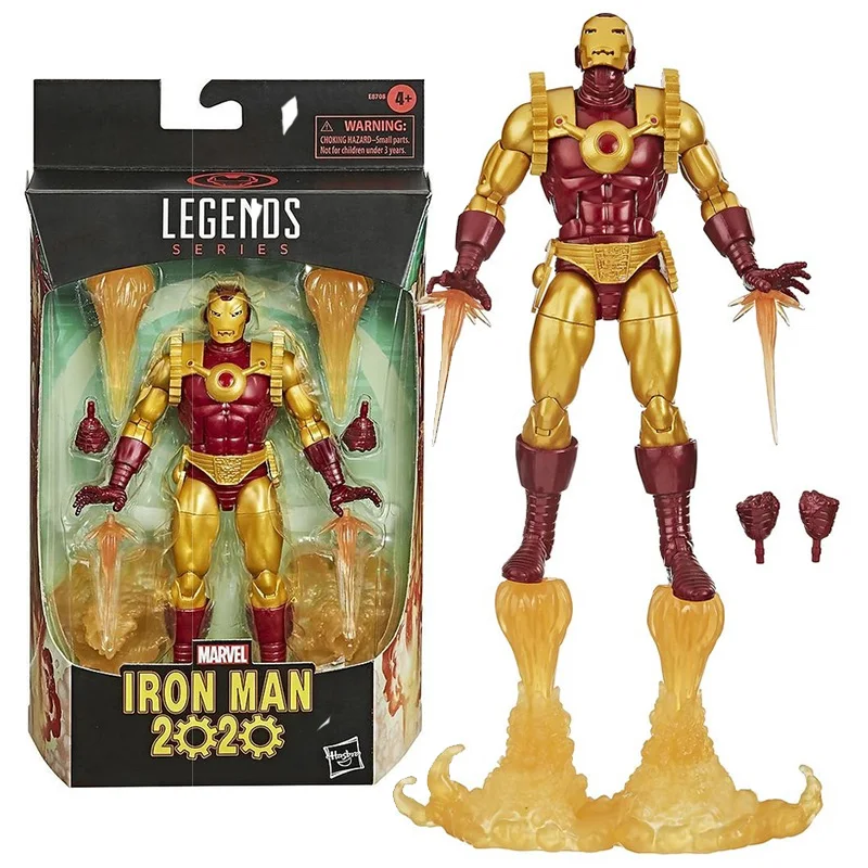 

Фигурка Hasbro из аниме «Легенды Marvel», подвижная Коллекционная Аниме Фигурка Walgreens Iron Man, игрушки для детей
