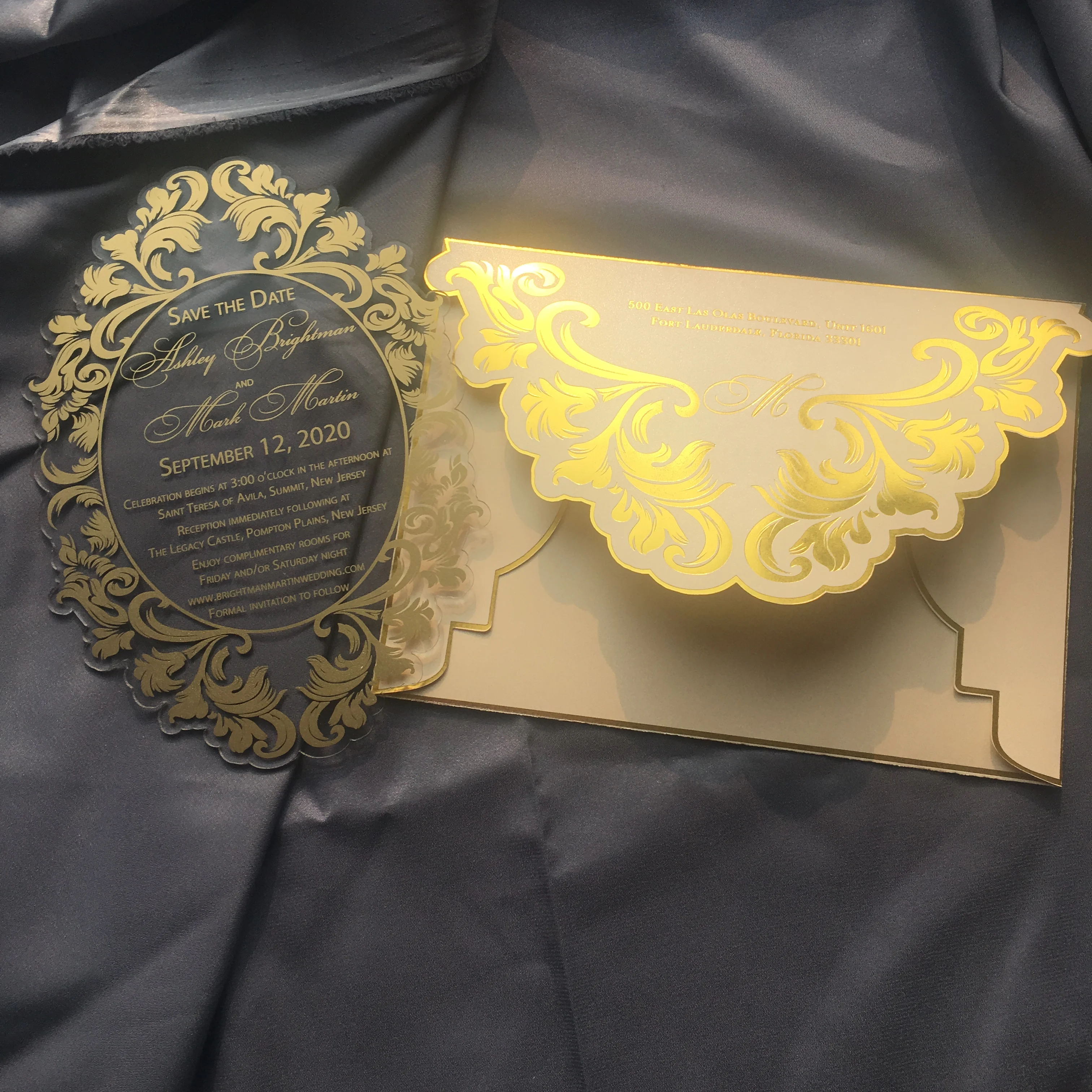 10 шт. новые элегантные золотые слова сохранить дату карты свадебные