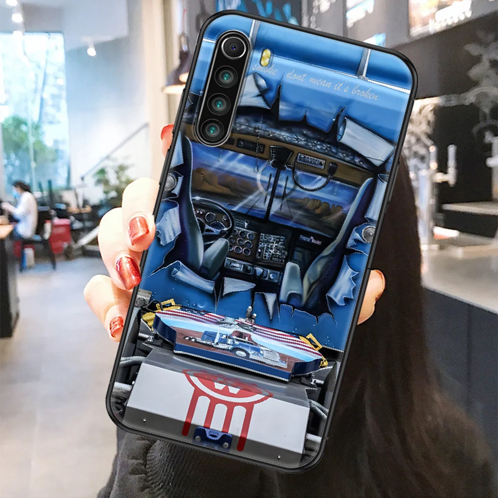 Чехол для телефона с логотипом DAF Truck Xiaomi Redmi Note 7 7A 8 8T 9 9A 9S 10 K30 Pro ультраматовый