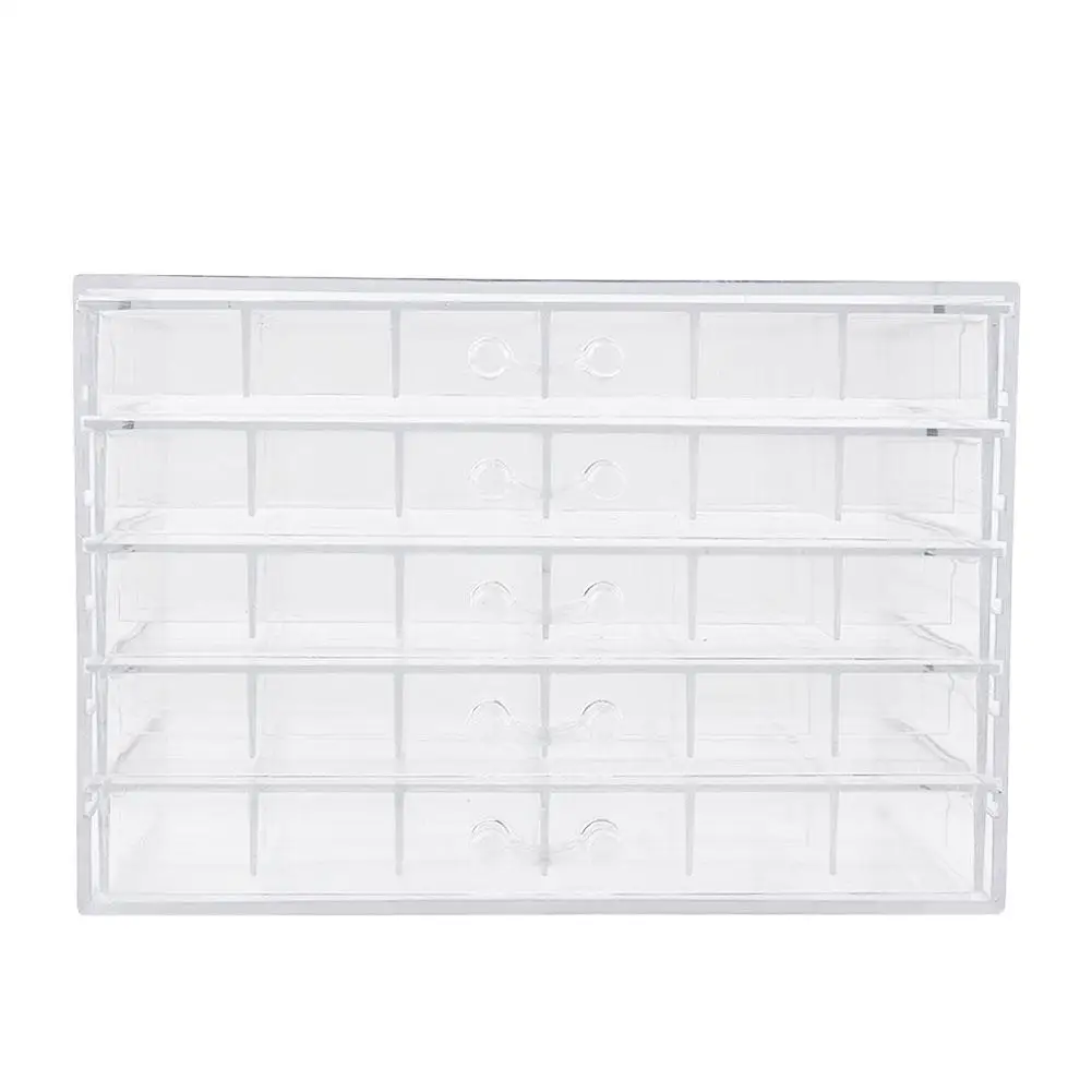 120 сетки акриловые макияж организатор ящик для хранения акриловый косметический