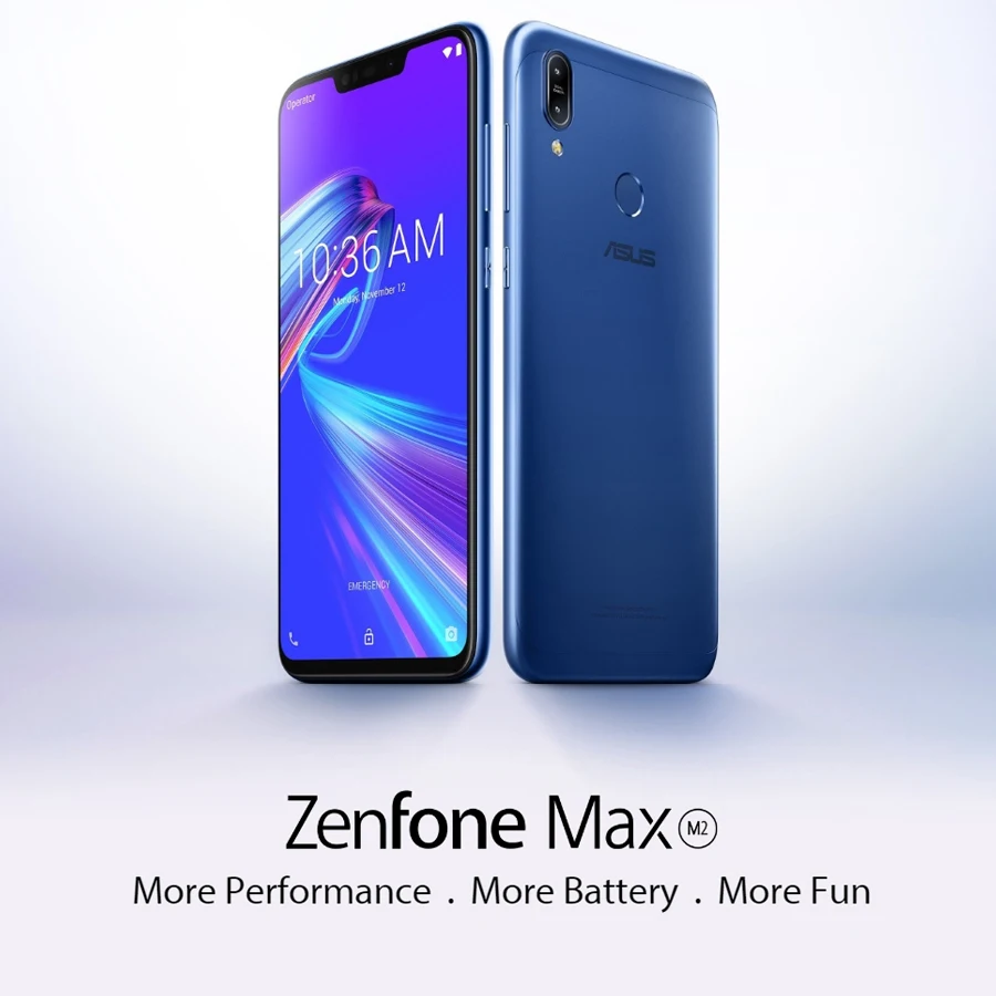 Глобальная версия Asus Zenfone Max M2 ZB633KL мобильный телефон 6 26 дюймов 4 Гб 64 Snapdragon632 4000 мАч