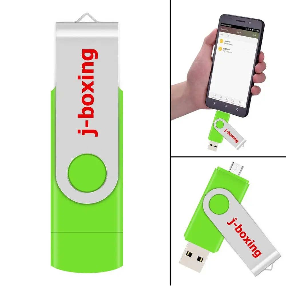 Металлический OTG USB флеш-накопитель 128 ГБ 64 32 16 | Компьютеры и офис