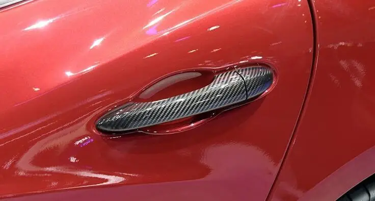 2014-2019 чехол для дверной ручки Maserati Levante Quattroporte M156 ghiдоступ M157 из натурального