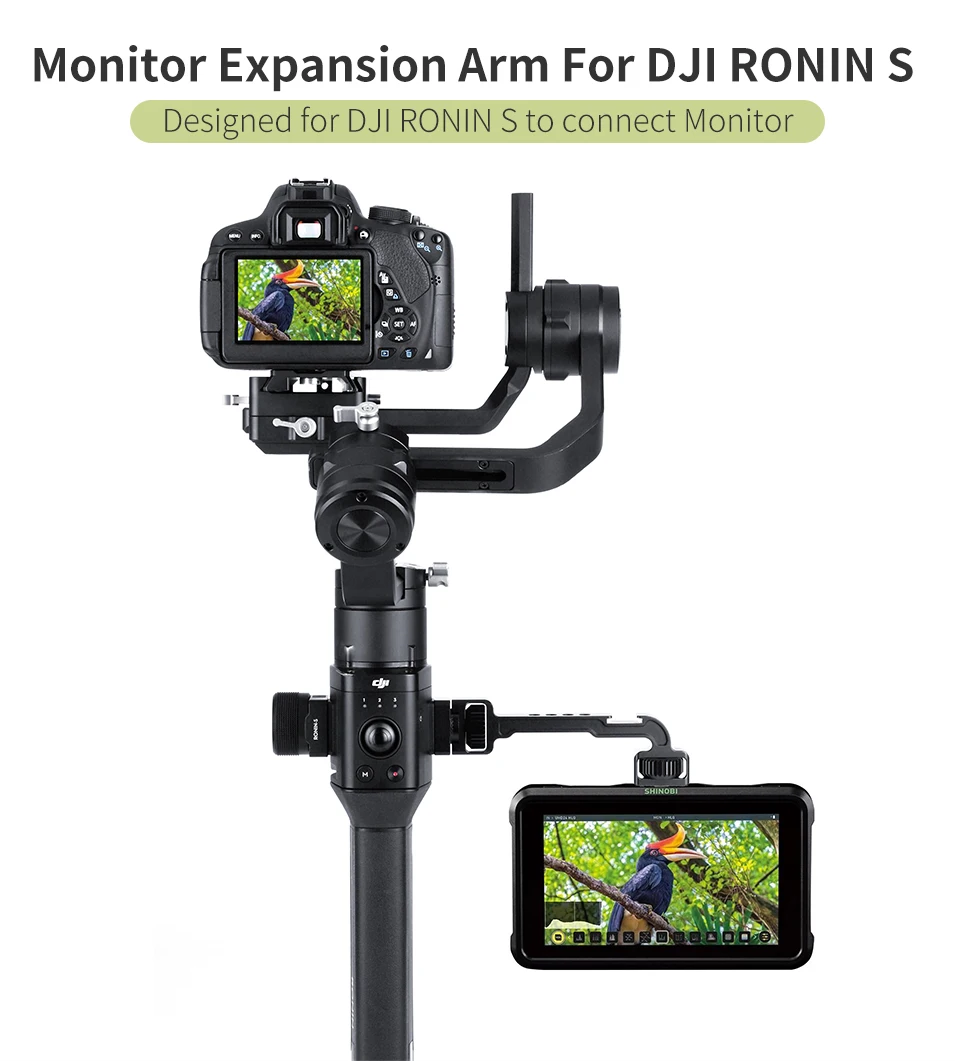 AgimbalGear DH11 DJI Ronin S/SC/RSC2 Монитор Кронштейн шарнирное сочлененное крепление