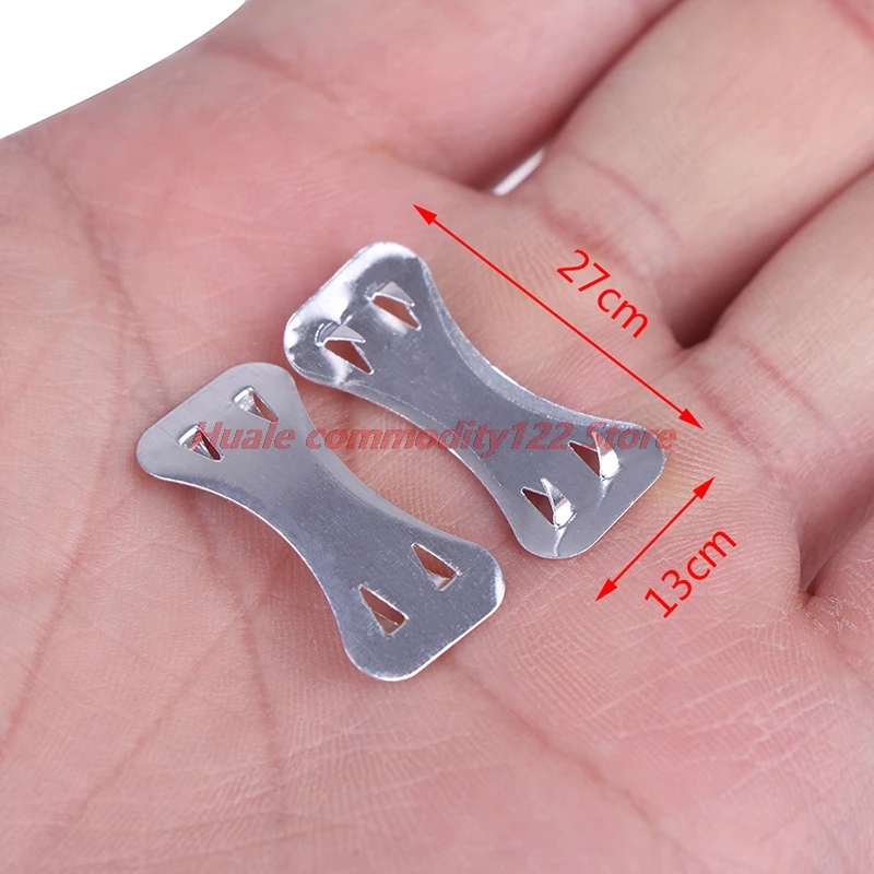 

New 60pcs Aluminum Metal Style Clip Elastic Bandage Buckle For Elastic Bandages Sports Bandages Fasten Clips With Hook Wholesale