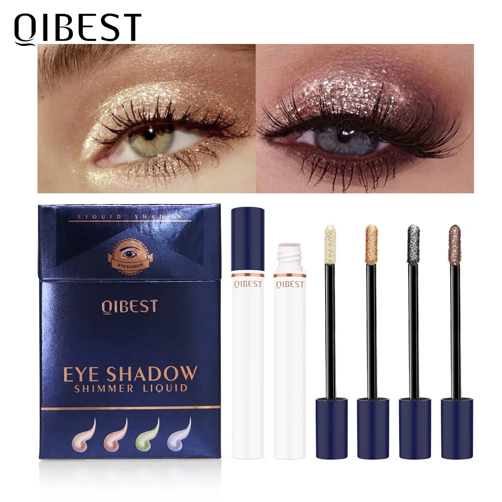 

Liquid Eyeshadow Glitter For Eyes Cosmetics Eyeliner with Sparkles Shiny Shadows Professional Makeup For Women beauty glazed