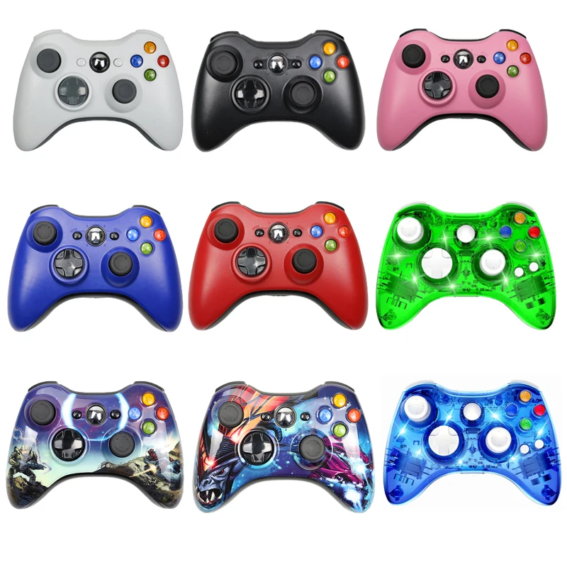 Беспроводной контроллер для Xbox360 Joypad Джойстик Microsoft Xbox 360 компьютер PC геймпад Controle