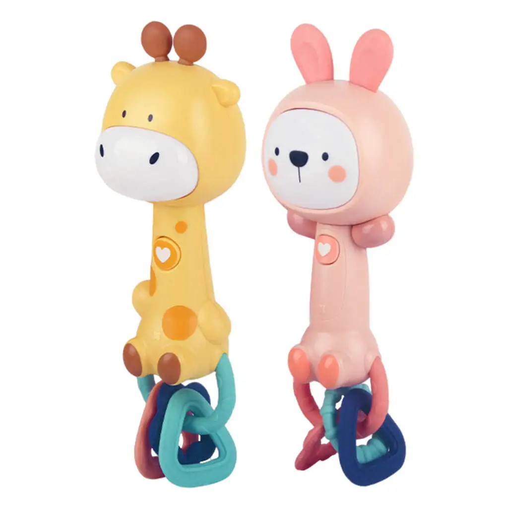 

Прорезыватель для зубов Монтессори, искусственная кожа, координация рук и ног, музыкальный подарок