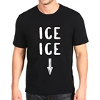 Футболка с принтом новые модные льда детские забавные объявление беременности футболки мужские свободные настройки costomizable