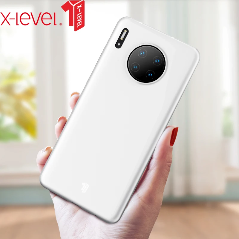 Прозрачный чехол X Level для Huawei Mate 30 Pro супертонкий ультралегкий полипропиленовый