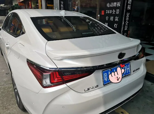 Спойлер для Lexus ES ES250 ES350 спойлер из АБС-пластика заднего крыла автомобиля