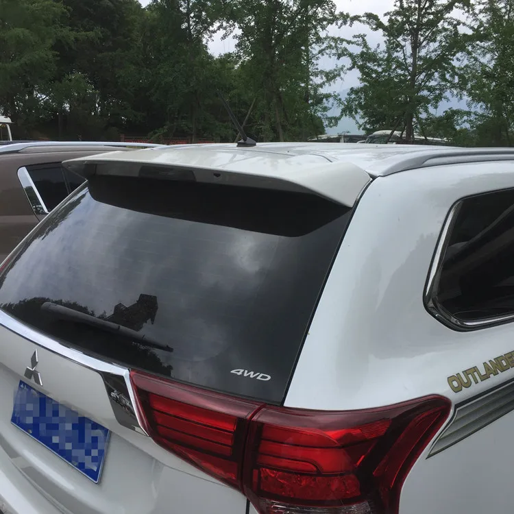 Спойлер для Mitsubishi Outlander 2014 2015 2016 ABS Материал заднее крыло автомобиля праймер цвет