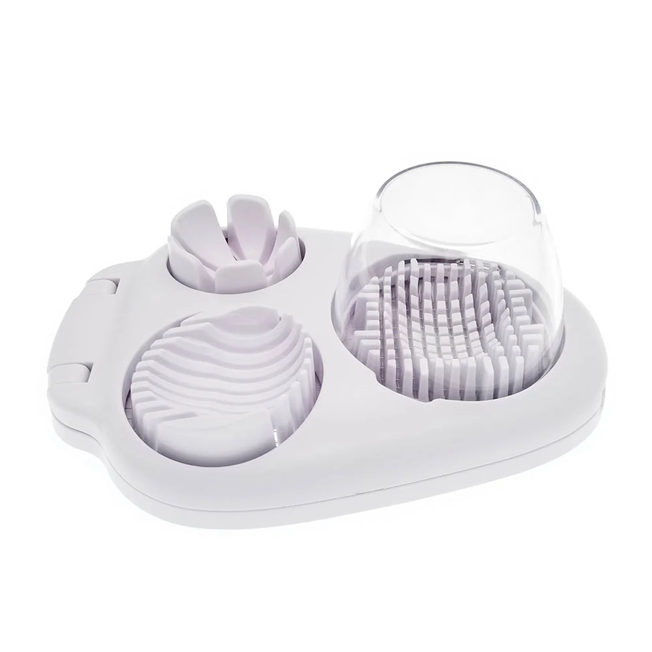 

High Quality Multi-Boiled Egg Slicers 3 In 1 Egg Slicer Cutter,Wedging Stainless Steel Eggs Slicer Kitchen Tool