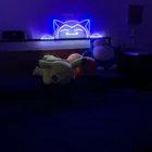 Светодиодная неоновая вывеска храпового аниме на заказ, настенные светильники для помещений, декор для свадьбы, мероприятия вечерние, магазина, дома, детской комнаты, неоновый Декор