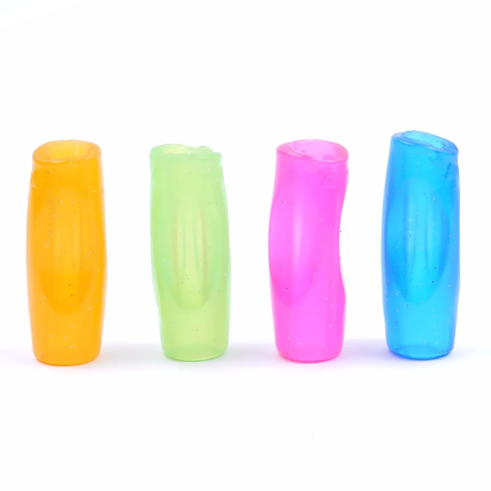 4 шт. цветные силиконовые держатели для ручек | Канцтовары офиса и дома