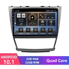 Автомобильный радиоприемник 2 ГБ + 32 Гб Quad 1024*600 Android 10,1 для Toyota Camry 40 2006-2011 мультимедийный видеоплеер стерео навигация GPS без DVD