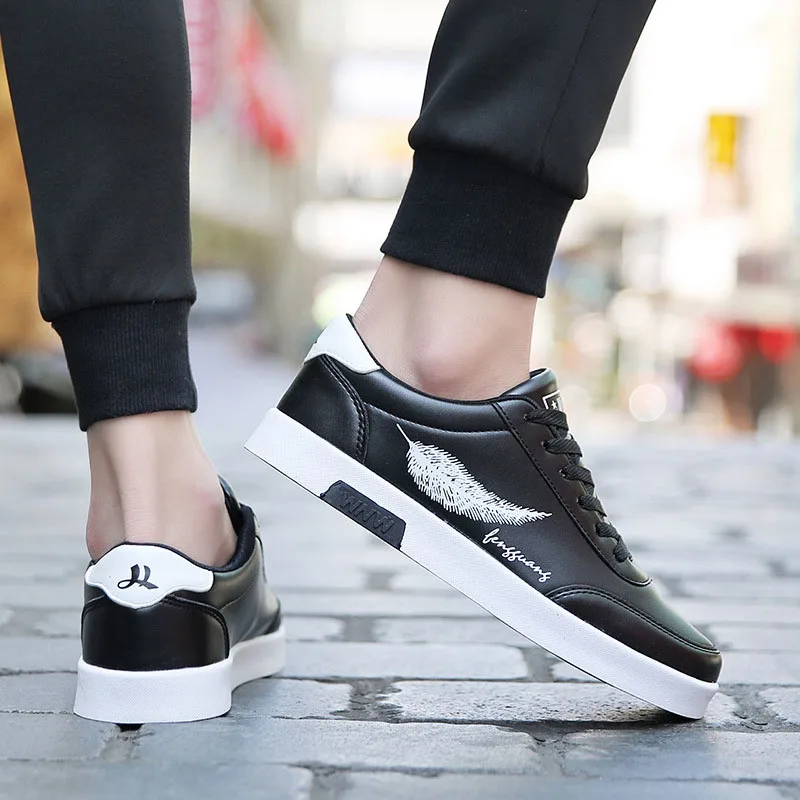 Новинка весна-осень 2019 дышащие Нескользящие кроссовки мужская модная обувь в