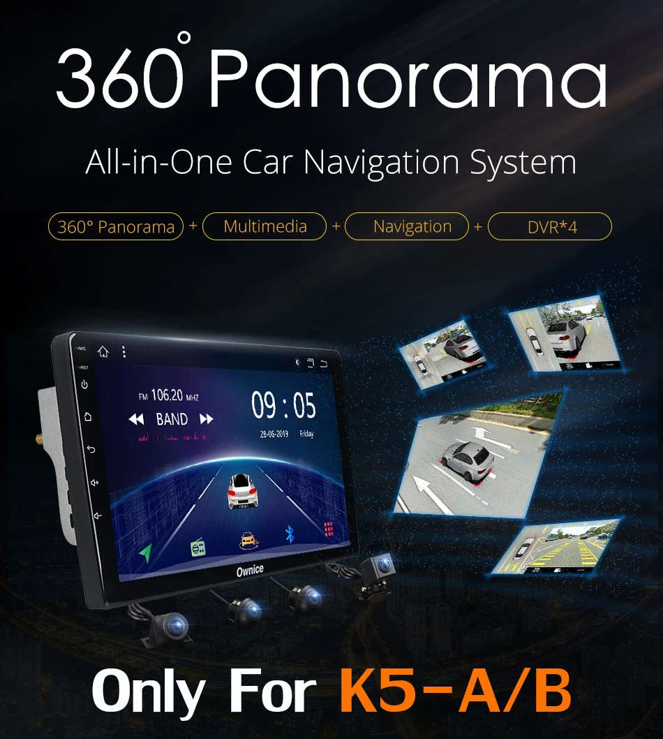 360 ° камера Android 9,0 8Core 4+ 64G SPDIF DSP CarPlay автомобильный мультимедийный плеер для Honda CRV 2012 2013 gps радио