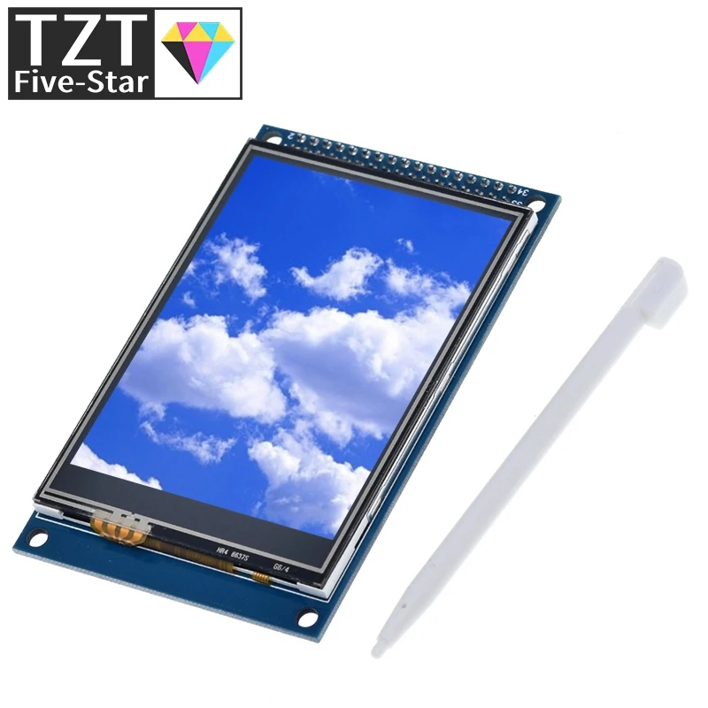 Сенсорный ЖК-экран TZT 3 2 дюйма TFT модуль дисплея Ultra HD 320X240 ILI9341 для Arduino дюймов 320240