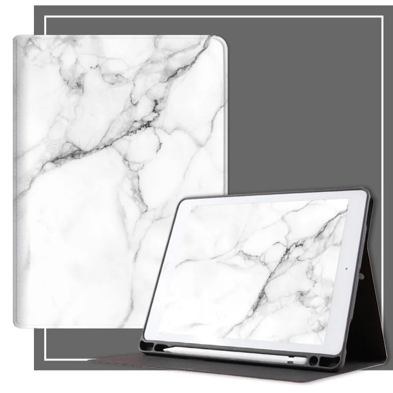 

For IPad 8 Protective Case 2020 10.2 Inch Art Style Cover with Pen Slot