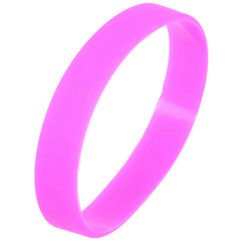 2x силиконовый резиновый эластичный браслет на запястье розовый красный и