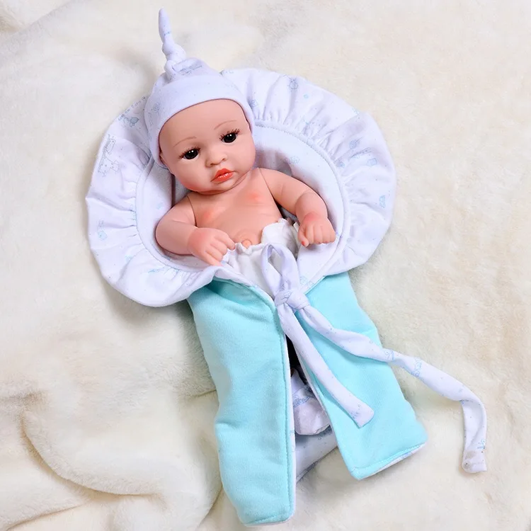 

30CM Baby Reborn Dolls Toys For Kids Collocation Clothes Full Body Silicone Water Proof Bath Toy Girls