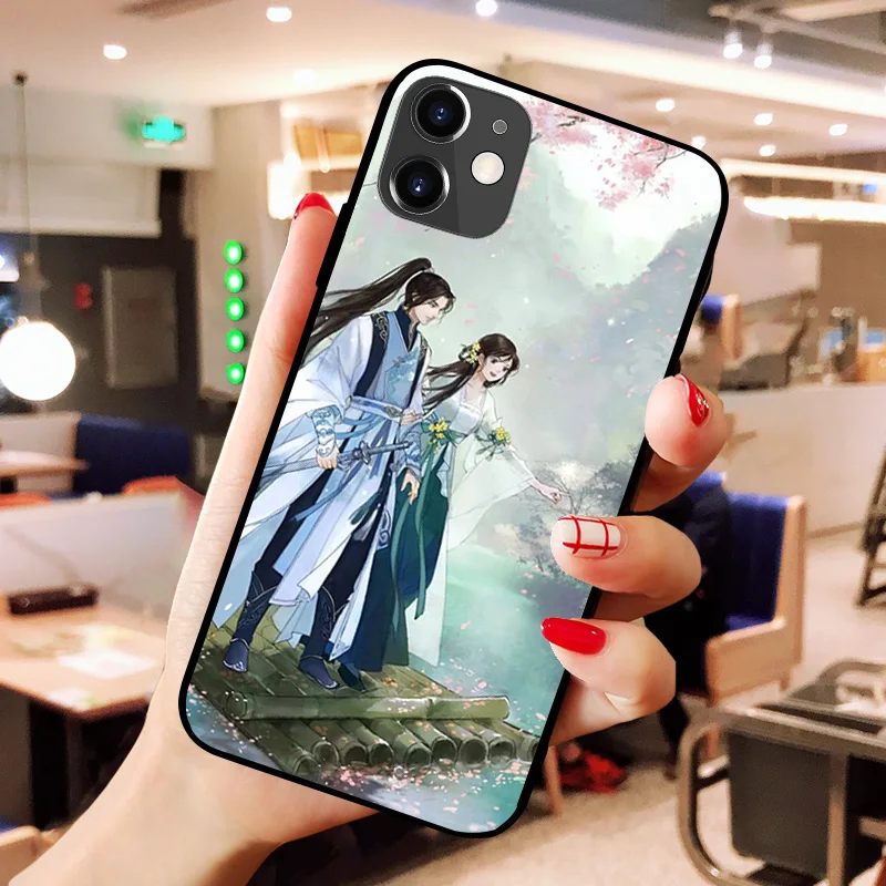 Анимация от холода водяной чехол coque fundas для iphone 11 PRO MAX X XS XR 4S 5S 6S 7 8 PLUS SE 2020