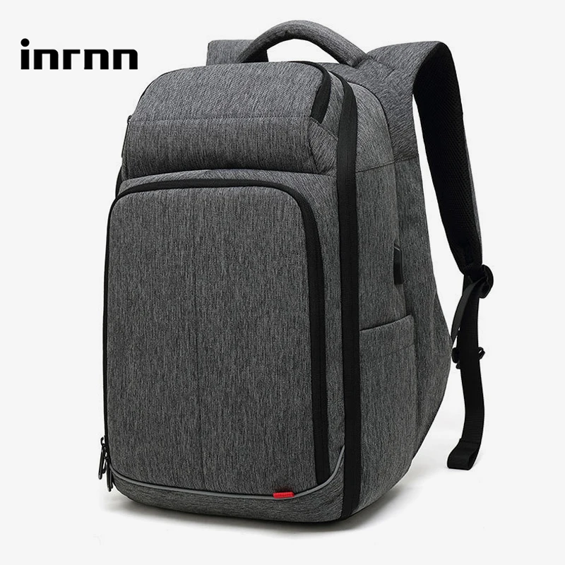 Inrnn Мужской многофункциональный рюкзак для ноутбука компьютера USB зарядка