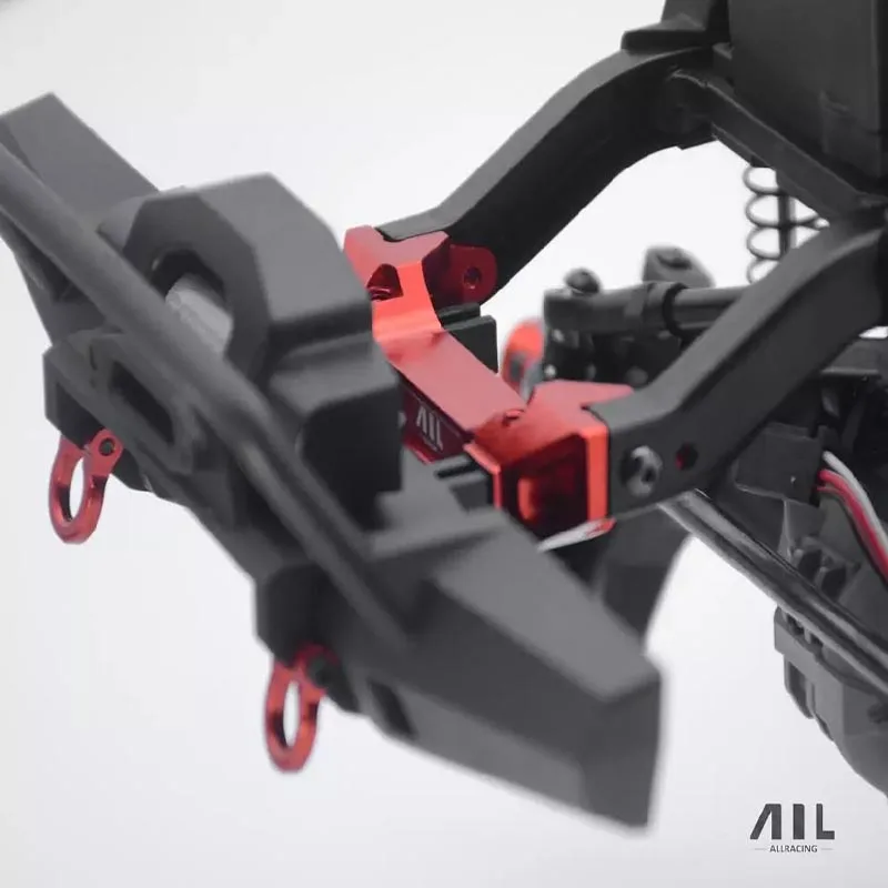 ALLRC 6061 CNC Aluminum alloy Optional upgrade Front anti - collision mount for traxxas trx-4 crawler rc car parts | Игрушки и хобби