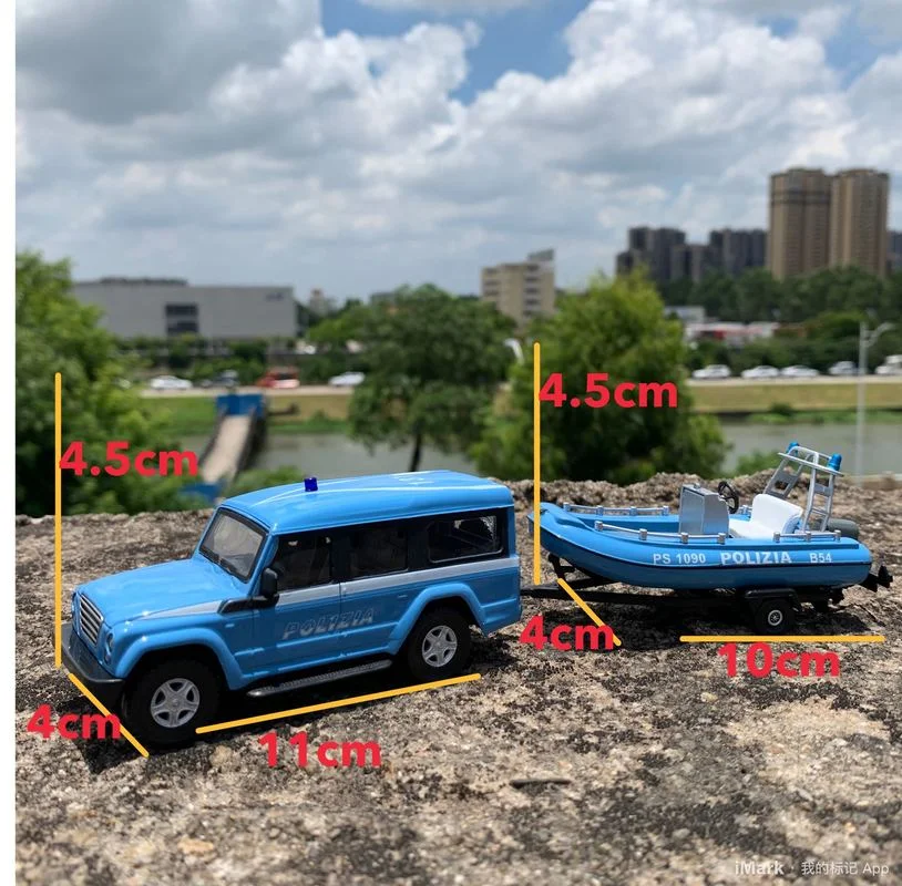 Внедорожник 1/43 Полицейская гвардия пожарная машина внедорожник из сплава