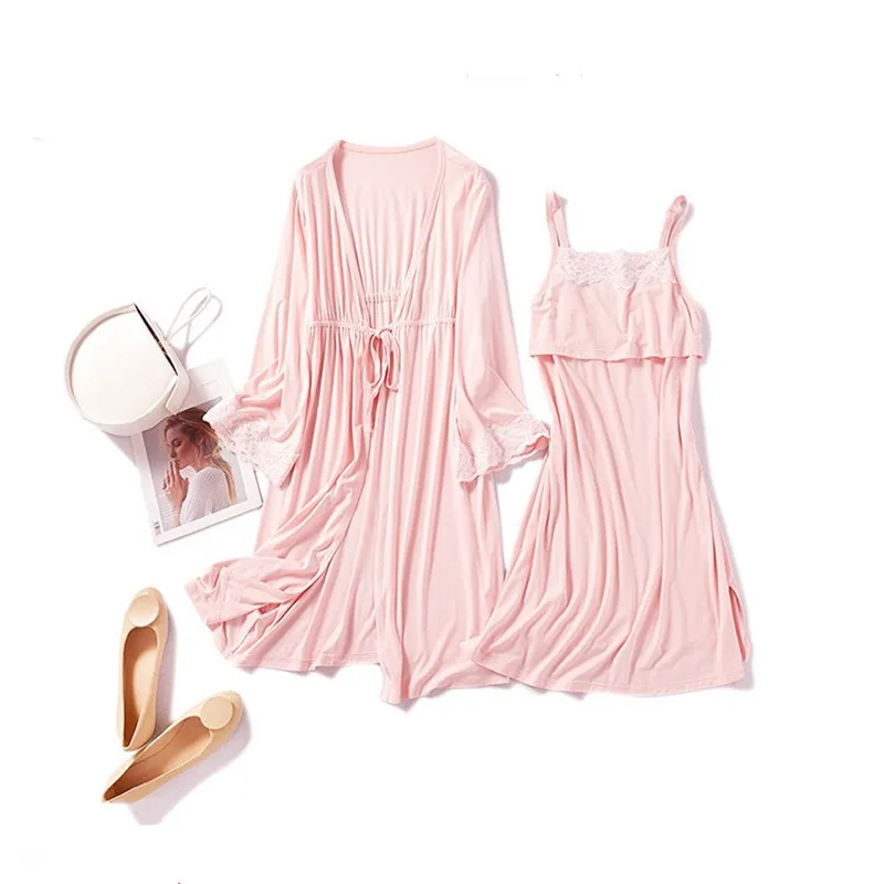 Новинка 2 шт./компл. кружевная Пижама для беременных хлопковая кофта женщин