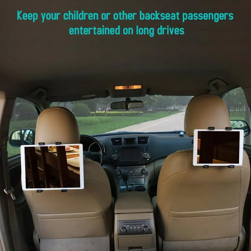 

Car Seat Vehicle Navigation Bracket Plastic Rear Headrest Bracket Accessories Watch Videos For Tablet Pc