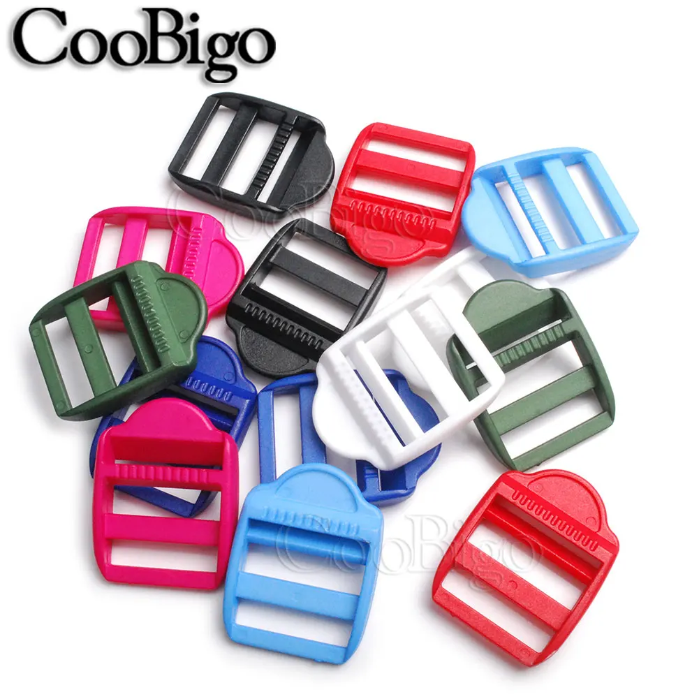5 шт. пластиковый тройной скользящий слайдер пряжка лестничный замок для рюкзака